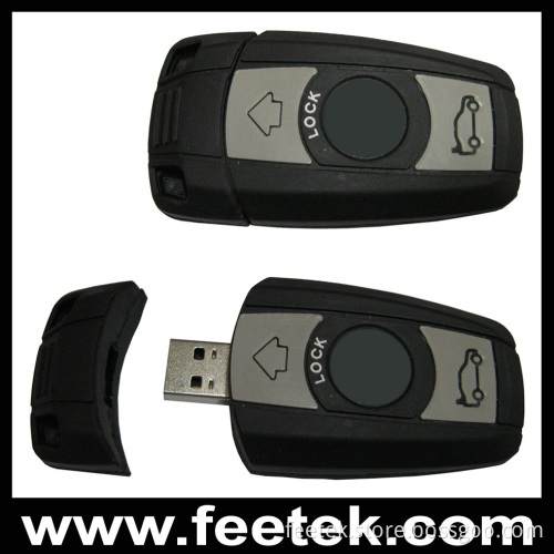 Soft PVC Car Key USB Flash Drive (FT-1494)